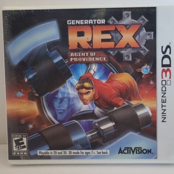 New Generator Rex: Agent of Providence (Nintendo 3DS, 2011) Rated E10+ Activisio - Picture 1 of 4